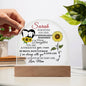 Custom Sunflower Personalized for You - Handmade Gift-[Heartfelt Family Gift]