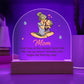 Mom Your Love Lighted Dome Plaque-[Heartfelt Family Gift]