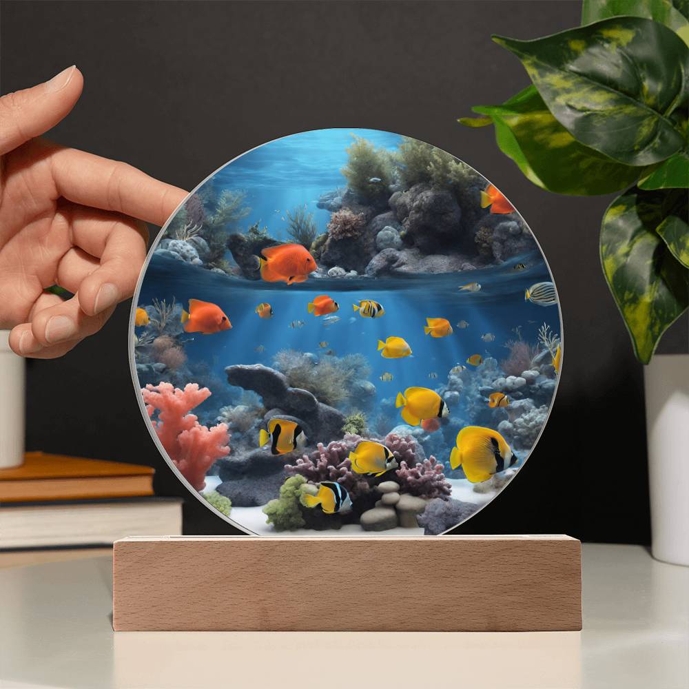 aquarium plaque-[Heartfelt Family Gift]