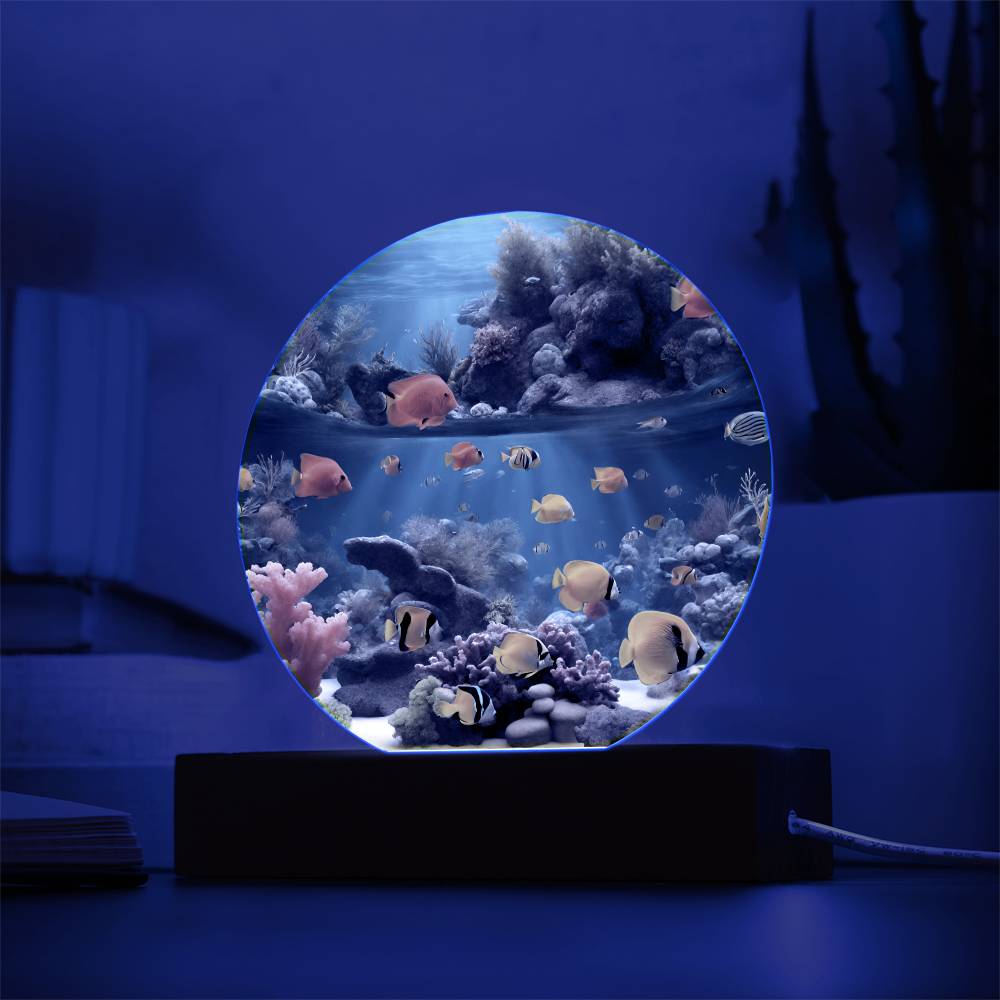 aquarium plaque-[Heartfelt Family Gift]