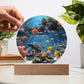 aquarium plaque-[Heartfelt Family Gift]
