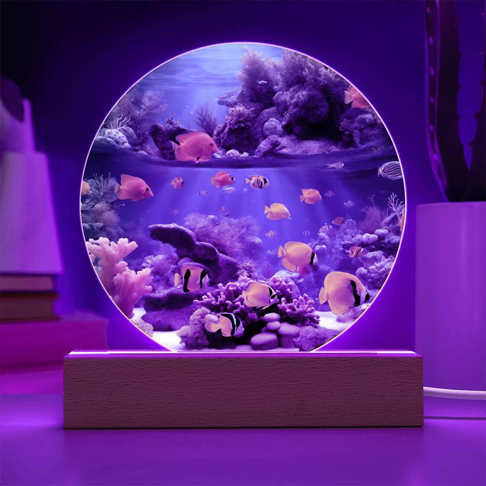 aquarium plaque-[Heartfelt Family Gift]