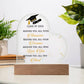 Class of 2024 LED Heart Plaque Graduation Gift-[Heartfelt Family Gift]