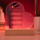 Class of 2024 LED Heart Plaque Graduation Gift-[Heartfelt Family Gift]