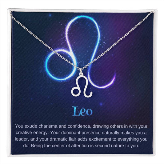 Leo Birthday Astrology Sign Necklace
