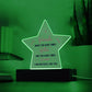 Best Friend Star Acrylic Plaque-[Heartfelt Family Gift]