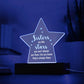 Sisters Star Acrylic Plaque-[Heartfelt Family Gift]