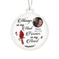 Personalized Forever in My Heart Memorial Ornament - Always on My Mind Gift-[Heartfelt Family Gift]