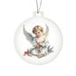Angel Christmas Tree Ornament - Handcrafted Holiday Decoration-[Heartfelt Family Gift]