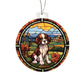 Beagle Christmas Ornament - Adorable Acrylic Holiday Decor for Dog Lovers-[Heartfelt Family Gift]