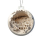 3D Winter Scene Acrylic Ornament with Realistic Effect  Perfect Holiday Decoration-[Heartfelt Family Gift]
