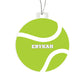 Personalized Tennis Player Christmas Tree Ornament-[Heartfelt Family Gift]