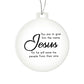 Bible Quotes Religious Christmas Ornament-[Heartfelt Family Gift]