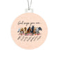 Affirmations for Horse Lover Acrylic Ornament-[Heartfelt Family Gift]