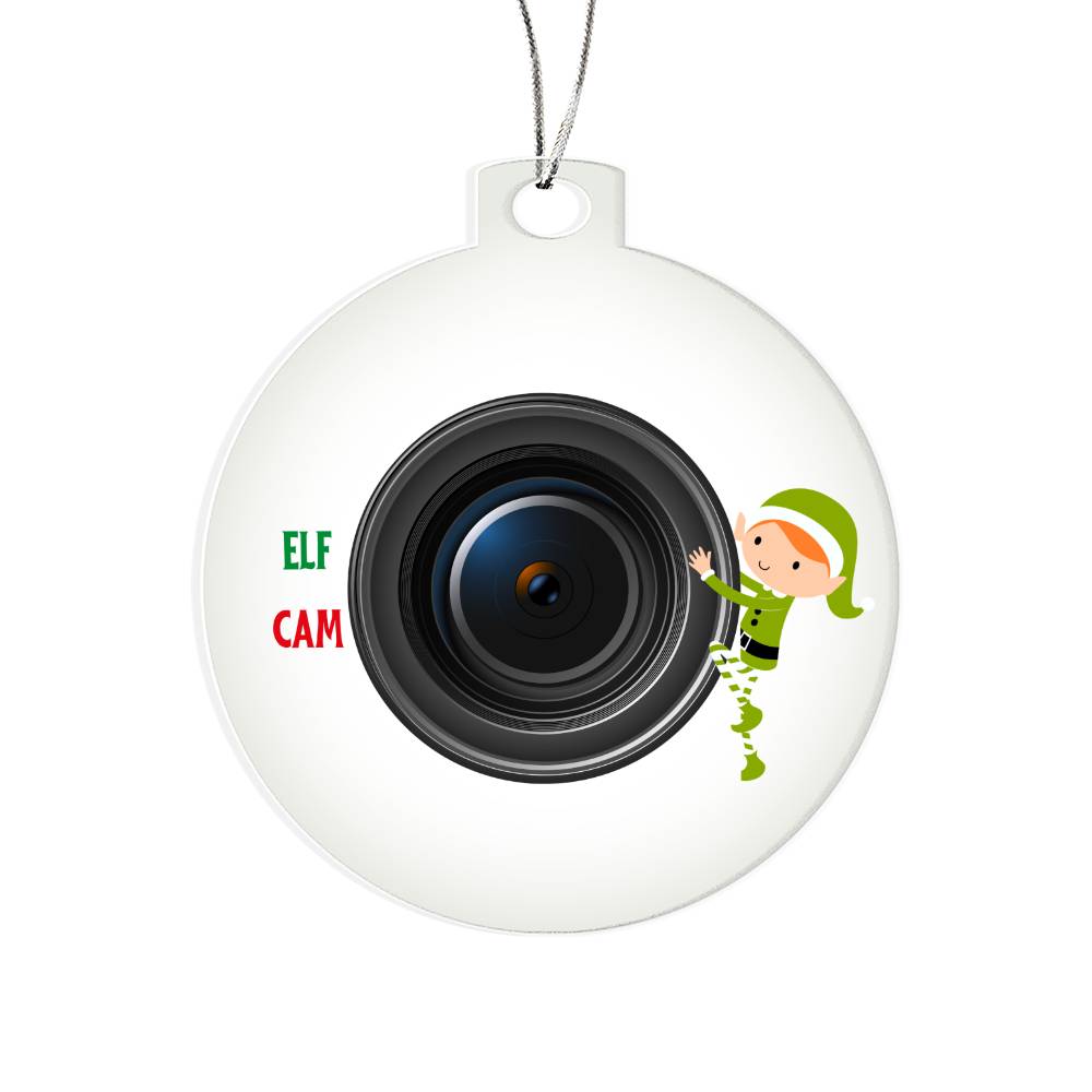 Elf Cam Christmas Ornament-[Heartfelt Family Gift]