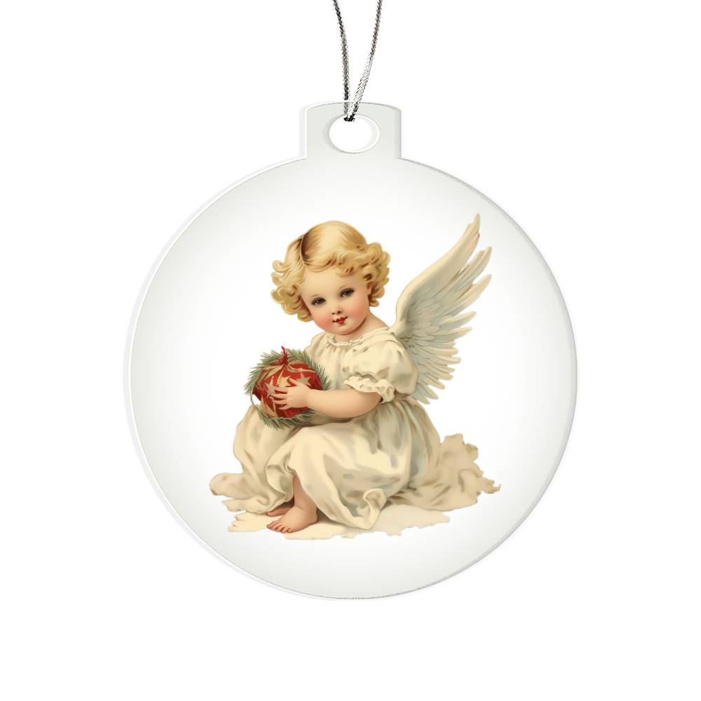 Angel Christmas Tree Ornament - Elegant Holiday Decoration-[Heartfelt Family Gift]