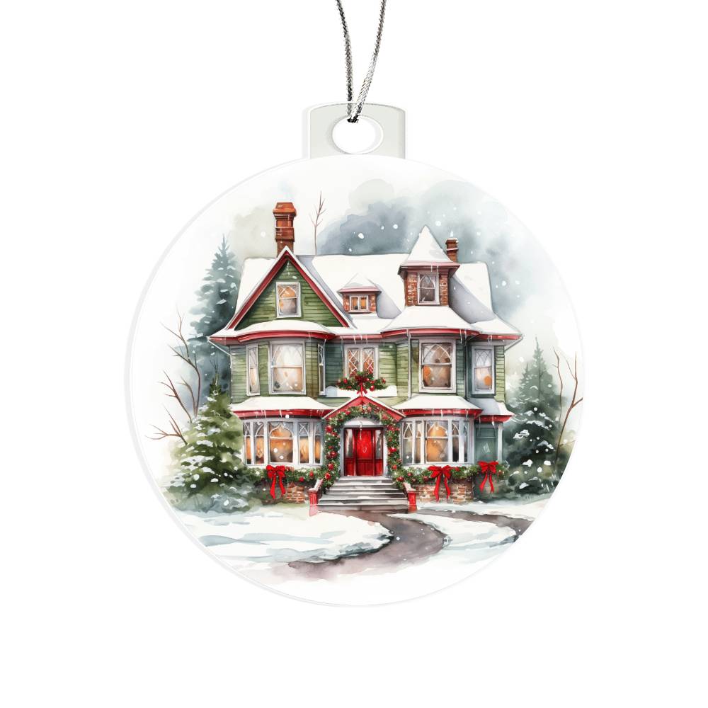 Victorian Christmas Ornament - Festive and Detailed Holiday Decor-[Heartfelt Family Gift]