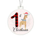 Baby's 1st Christmas Tree Ornament - Giraffe-[Heartfelt Family Gift]