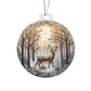 Christmas Ornament Deer in Snow Perfect for Holiday Decor-[Heartfelt Family Gift]