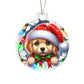 Puppy Dog Breakaway 3D Effect Acrylic Ornament-[Heartfelt Family Gift]