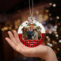 Personalized Family Photo Christmas Tree Ornament - Customizable Holiday Decoration-[Heartfelt Family Gift]