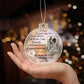 Personalized Dog Photo and Name Acrylic Christmas Ornament-[Heartfelt Family Gift]
