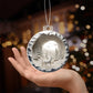Acrylic Christmas Ornament Snowy Woods 3D Effect-[Heartfelt Family Gift]