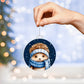 Adorable Winter Hedgehog Christmas Ornament - Perfect Holiday Decor for Lovers of Hedgies-[Heartfelt Family Gift]
