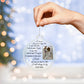 Personalized Dog Photo and Name Acrylic Christmas Ornament-[Heartfelt Family Gift]