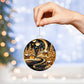 Village Quilling Effect Acrylic Ornament-[Heartfelt Family Gift]
