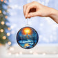 Deer Snow Christmas Ornament - Festive Holiday Tree Decoration-[Heartfelt Family Gift]