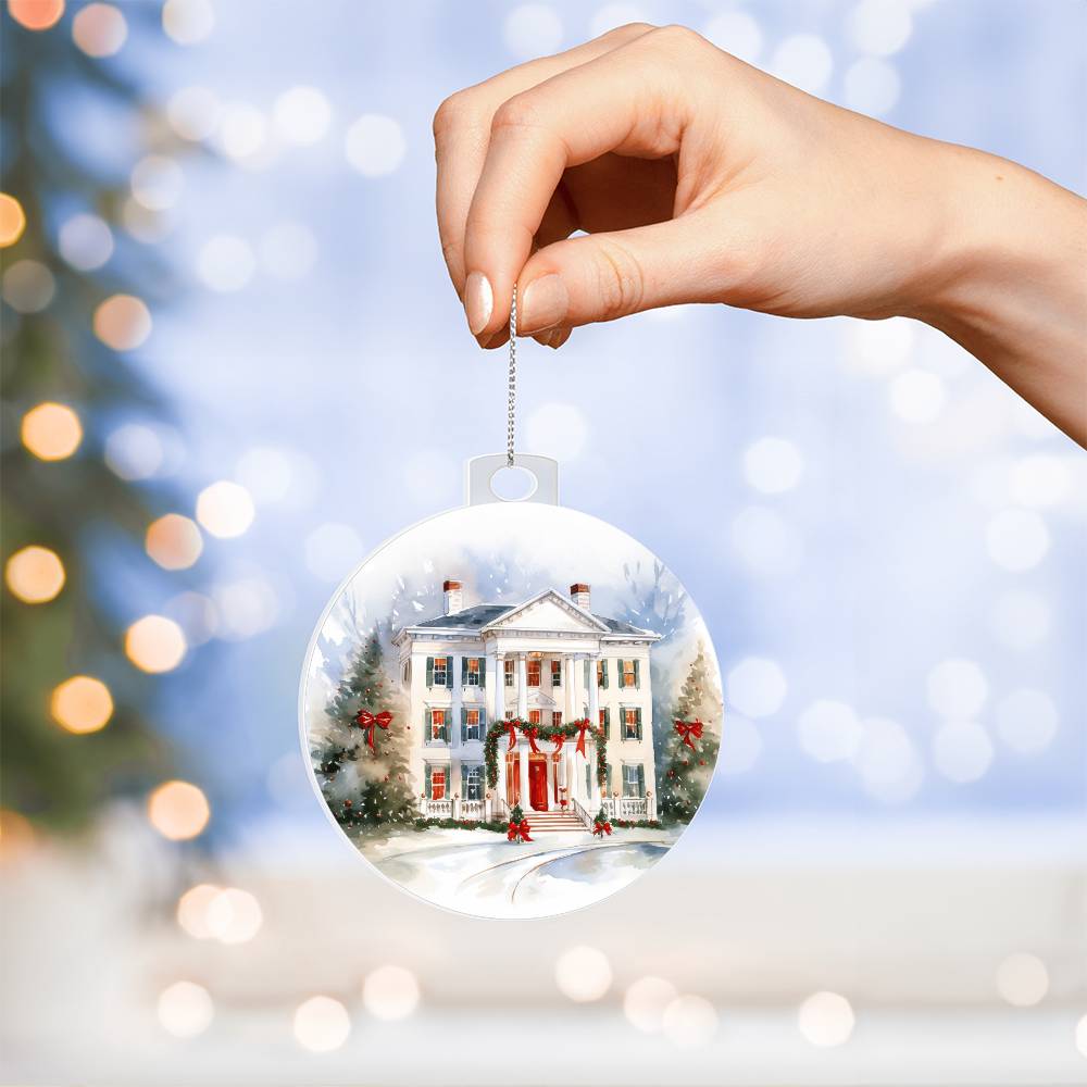 Victorian Christmas House Ornament - Festive Tree Decor for the Holidays-[Heartfelt Family Gift]