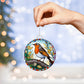 Bird Acrylic Christmas Ornament-[Heartfelt Family Gift]