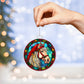 Stunning Stained Glass Horse Christmas Ornament - Perfect for Holiday Decorations-[Heartfelt Family Gift]