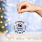 Cardinal Memorial Acrylic Ornament-[Heartfelt Family Gift]