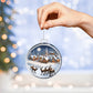 Monogrammed Reindeer Ornament from the North Pole - Perfect for Christmas Decor-[Heartfelt Family Gift]