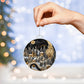 Village Quilling Effect Acrylic Ornament-[Heartfelt Family Gift]