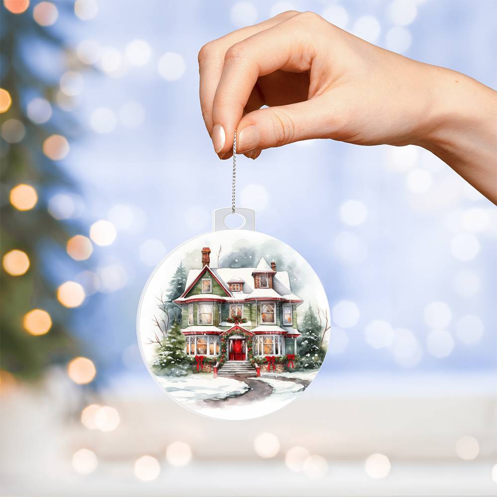 Victorian Christmas Ornament - Festive and Detailed Holiday Decor-[Heartfelt Family Gift]