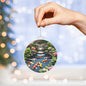 Koi Fish Pond Christmas Tree Ornament-[Heartfelt Family Gift]