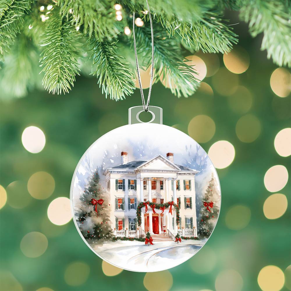 Victorian Christmas House Ornament - Festive Tree Decor for the Holidays-[Heartfelt Family Gift]