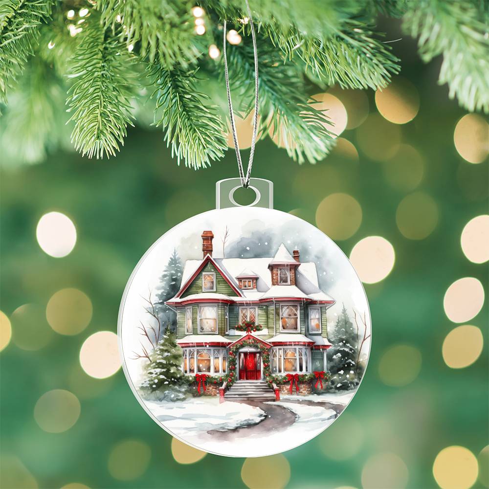 Victorian Christmas Ornament - Festive and Detailed Holiday Decor-[Heartfelt Family Gift]