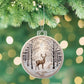 Snowy Deer Christmas Ornament - Festive Holiday Decoration-[Heartfelt Family Gift]