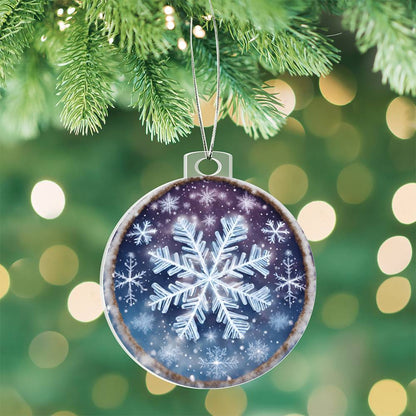 Stunning Snowflake Ornament - Perfect for Decorate Snow Days and the Holidays-[Heartfelt Family Gift]