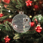 Personalized Dog Photo and Name Acrylic Christmas Ornament-[Heartfelt Family Gift]
