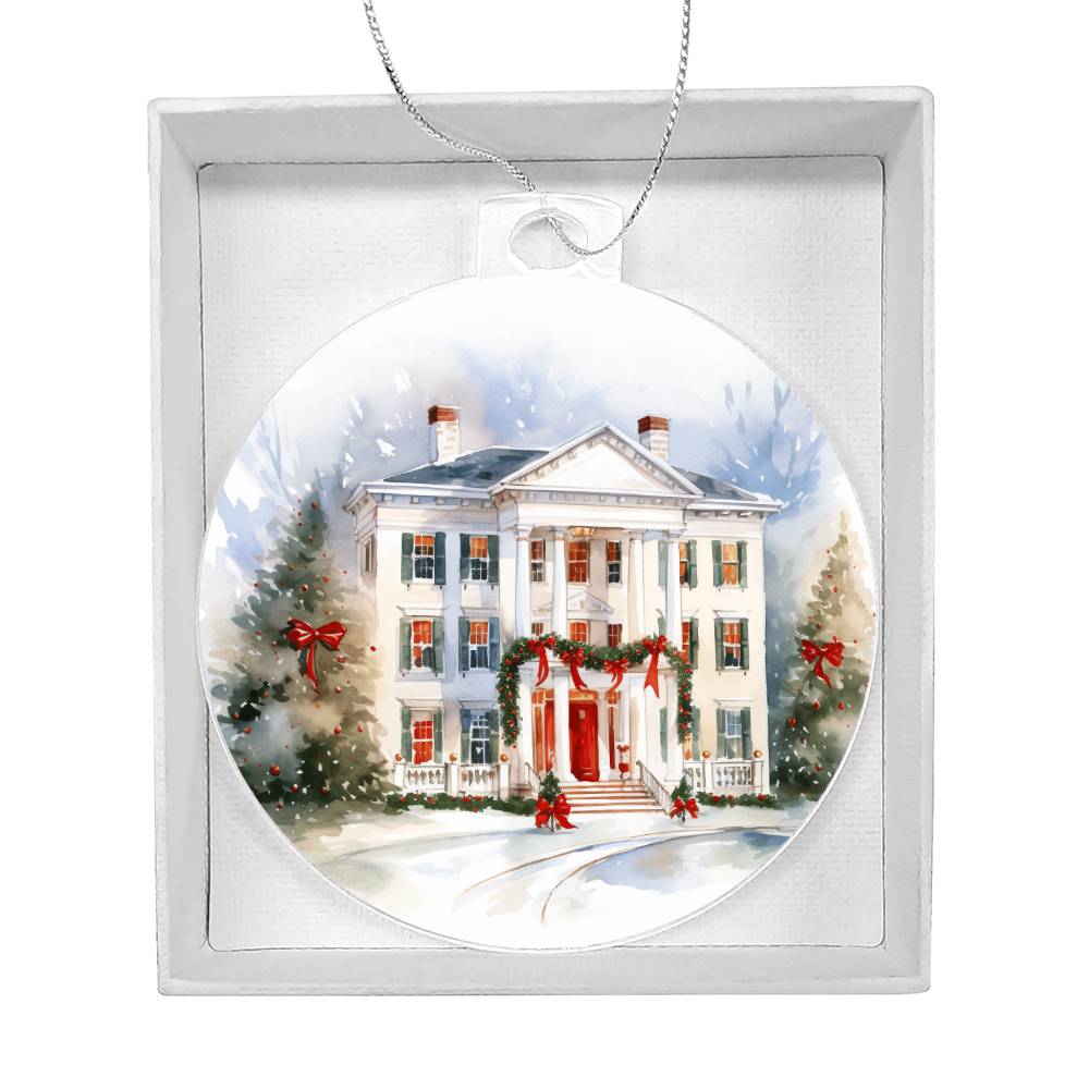 Victorian Christmas House Ornament - Festive Tree Decor for the Holidays-[Heartfelt Family Gift]