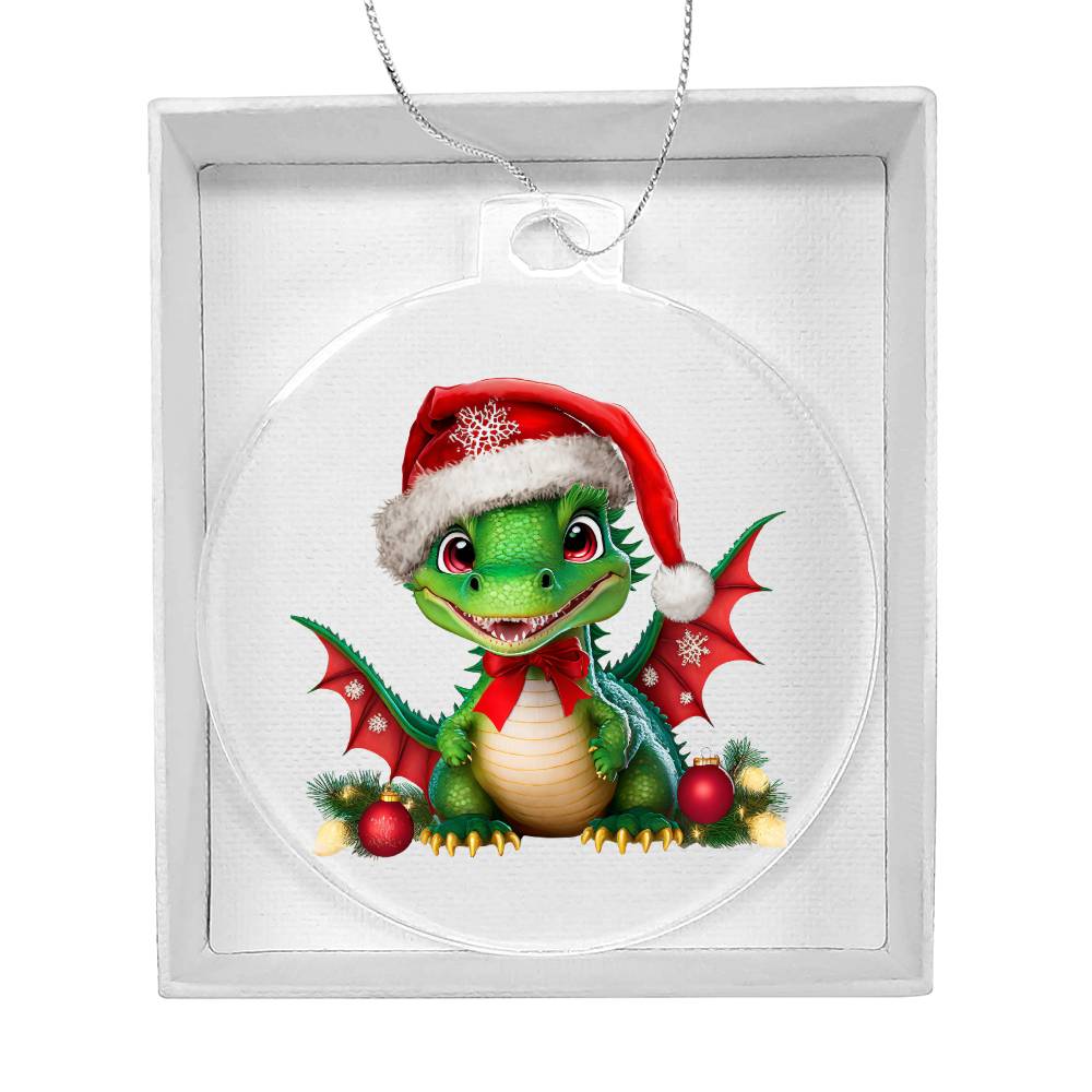 Dinosaur Acrylic Ornament-[Heartfelt Family Gift]