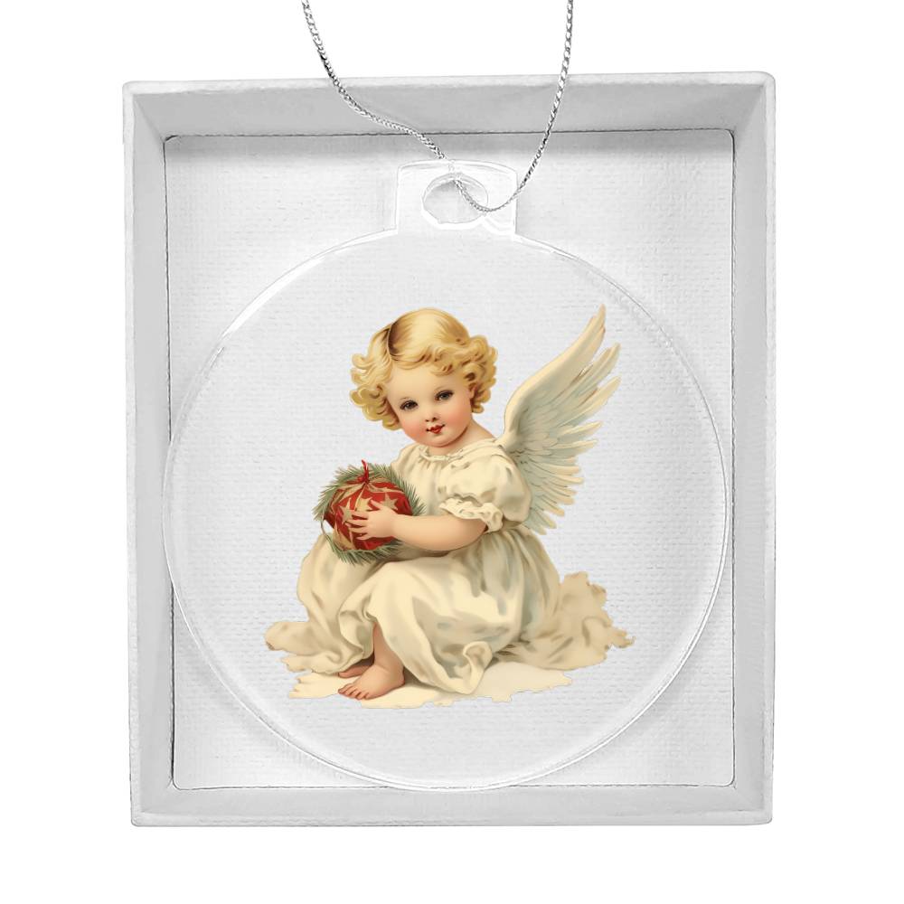 Angel Christmas Tree Ornament - Elegant Holiday Decoration-[Heartfelt Family Gift]