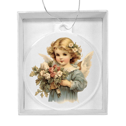 Angel Christmas Tree Ornament-[Heartfelt Family Gift]