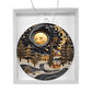 Village Quilling Effect Acrylic Ornament-[Heartfelt Family Gift]