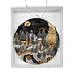 Village Quilling Effect Acrylic Ornament-[Heartfelt Family Gift]